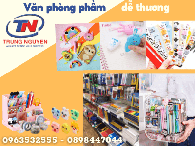 văn phòng phẩm dễ thương