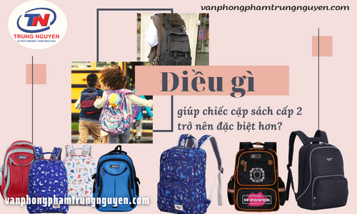 cặp sách cấp 2