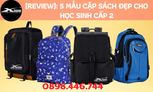 Cặp sách đẹp cho học sinh cấp 2