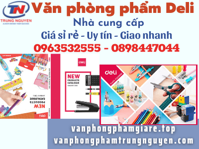 công ty văn phòng phẩm deli