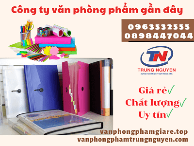 Công ty văn phòng phẩm gần đây
