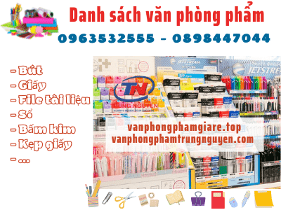 đồ dùng văn phòng phẩm gồm những gì