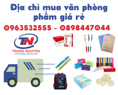 Địa chỉ mua văn phòng phẩm giá rẻ nhất định phải biết - VPP Trung Nguyên Địa chỉ mua văn phòng phẩm giá rẻ nhất định phải biết - VPP Trung Nguyên