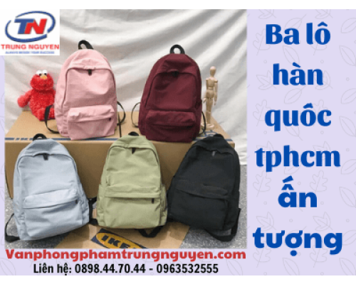 Tại sao ba lô hàn quốc tphcm lại được giới trẻ ưa thích đến vậy? Tại sao ba lô hàn quốc tphcm lại được giới trẻ ưa thích đến vậy?