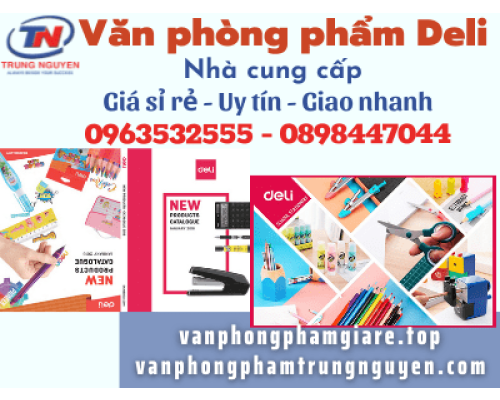 Công ty văn phòng phẩm deli của nước nào? có tốt không? VPP Trung Nguyên chuyên sỉ hàng chính hãng giá rẻ Công ty văn phòng phẩm deli của nước nào? có tốt không? VPP Trung Nguyên chuyên sỉ hàng chính hãng giá rẻ