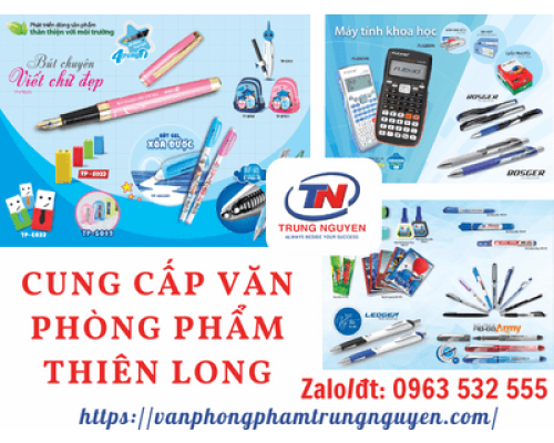 Cung cấp văn phòng phẩm thiên long chính hãng giá sỉ Cung cấp văn phòng phẩm thiên long chính hãng giá sỉ