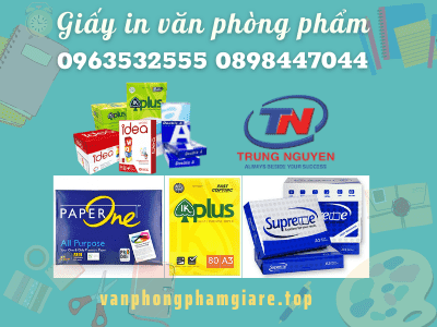 giấy in văn phòng phẩm