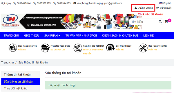 hướng dẫn điều khoản làm affiliate cho Văn Phòng Phẩm-Nhà Sách Trung Nguyên
