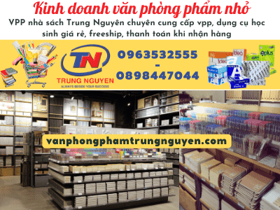 kinh doanh văn phòng phẩm nhỏ