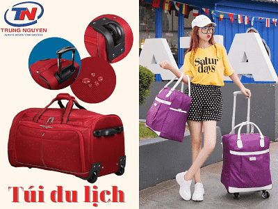 túi xách du lịch có cần kéo 