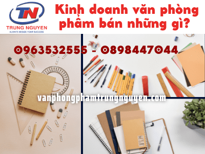 văn phòng phẩm bán những gì