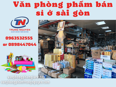 Văn phòng phẩm bán sỉ ở sài gòn