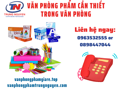 danh sách văn phòng phẩm cần thiế