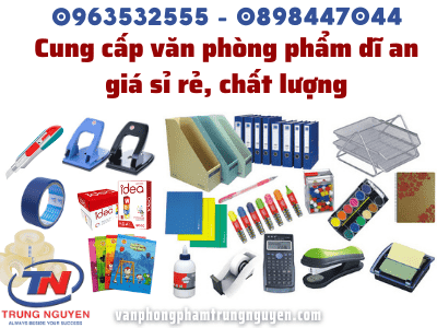văn phòng phẩm dĩ