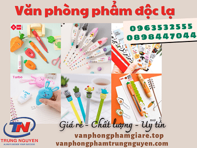 đồ dùng văn phòng phẩm độc đáo