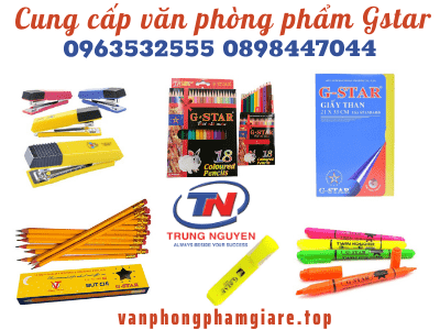 văn phòng phẩm Gstar 