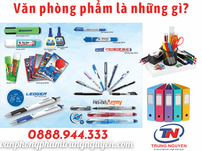 văn phòng phẩm là những gì