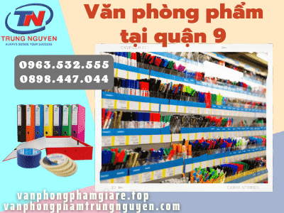 văn phòng phẩm tại quận 9